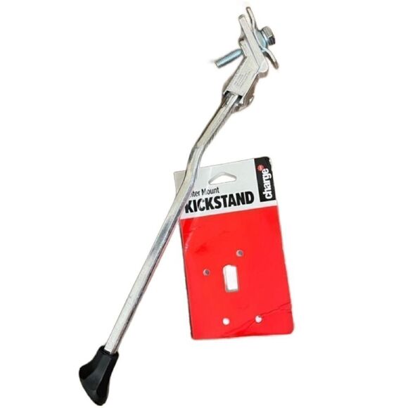Charge Bikes Silver Center Mount Kickstand for Adult Bikes (Brand New) - Picture 1 of 14